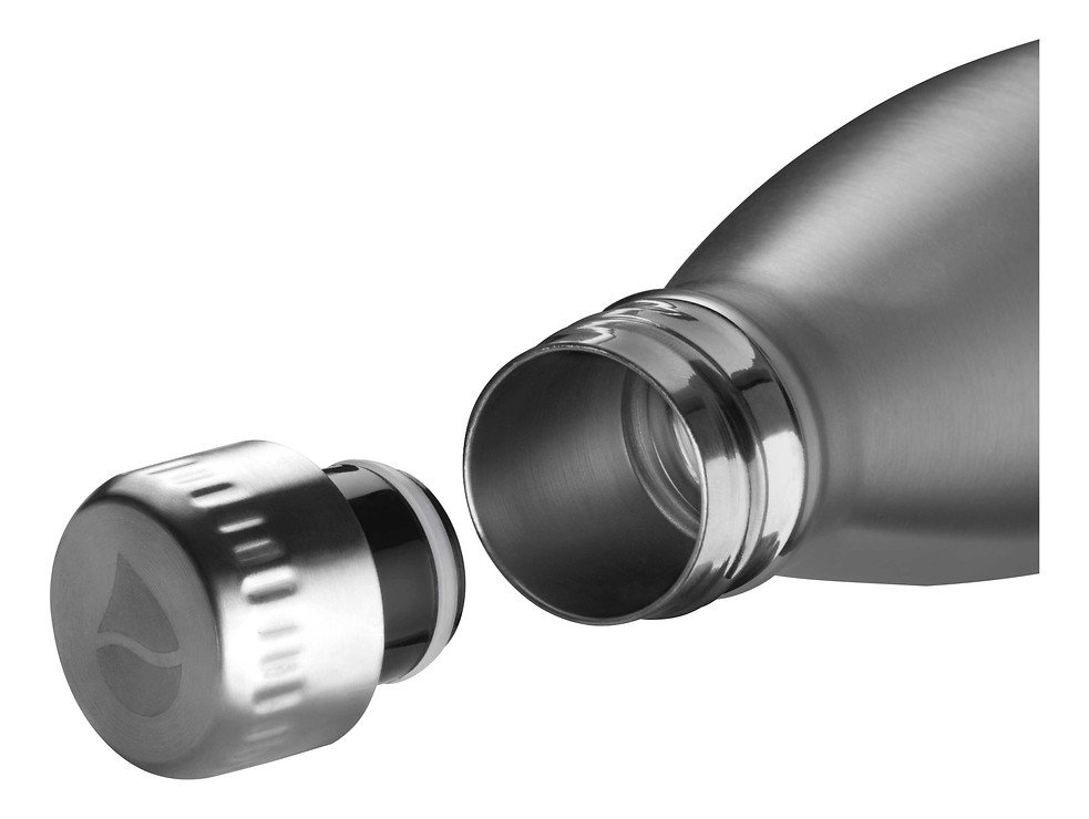 FLSK Isolierflasche 500 ml 25 x 7 cm Edelstahl - Thumbnail 3