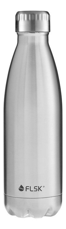 FLSK Isolierflasche 500 ml 25 x 7 cm Edelstahl - Thumbnail 1