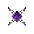 Flywoo Firefly 16/18 1S Nano Baby V3 FPV Frame Kit Lila - Thumbnail 2