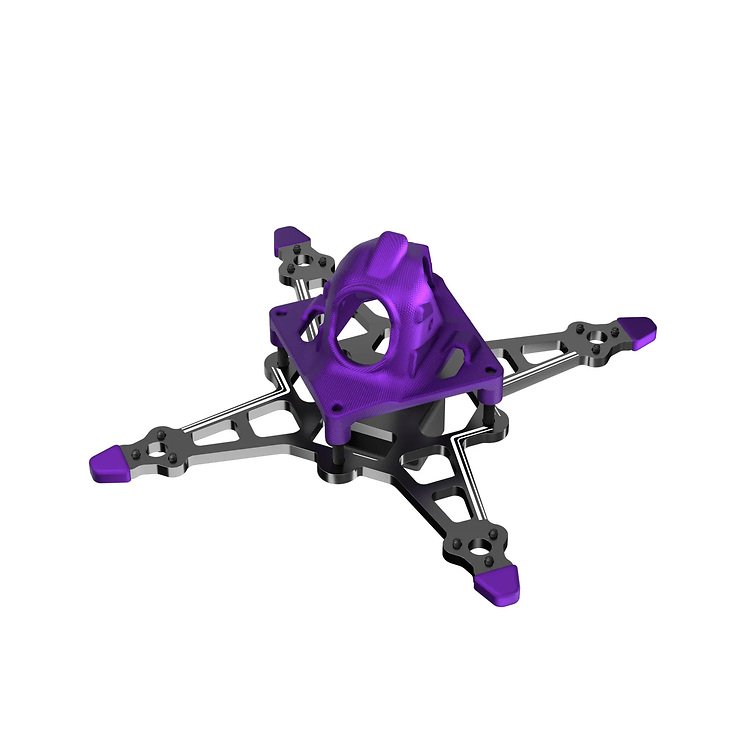 Flywoo Firefly 16 1S Nano Baby V3 FPV Frame Kit Violet - Thumbnail 3