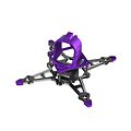 Flywoo Firefly 16/18 1S Nano Baby V3 FPV Frame Kit Lila - Thumbnail 4