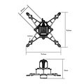Flywoo Firefly 16/18 1S Nano Baby V3 FPV Frame Kit Schwarz - Thumbnail 3