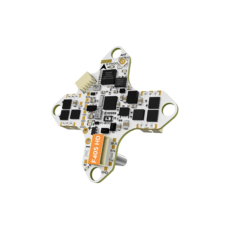 Flywoo GOKU F405 HD 1S 12A AIO Flight Controller Plug & Play für DJI O4/O4 Pro - Thumbnail 1