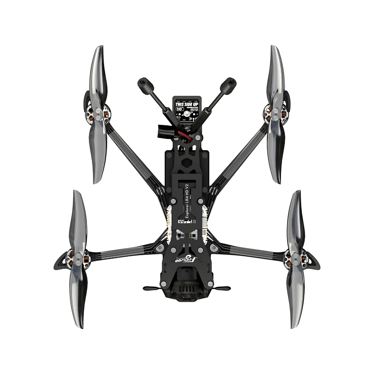 Flywoo Explorer LR4 V2 O4 Pro Sub250 Long Range FPV Drohne 4 Zoll 2.4G ELRS - Thumbnail 4