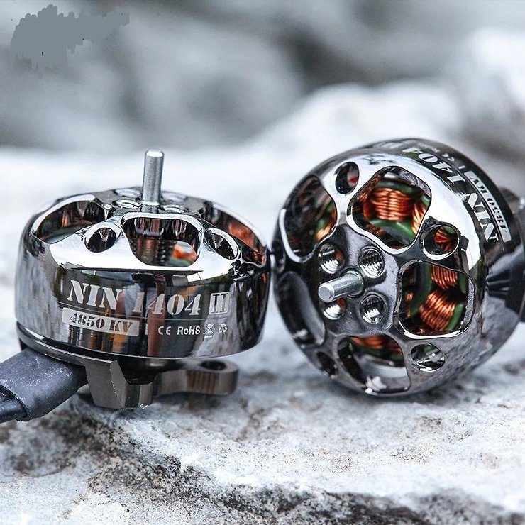 Flywoo NIN 1404 V2 4850KV FPV Motor Titan - Thumbnail 2