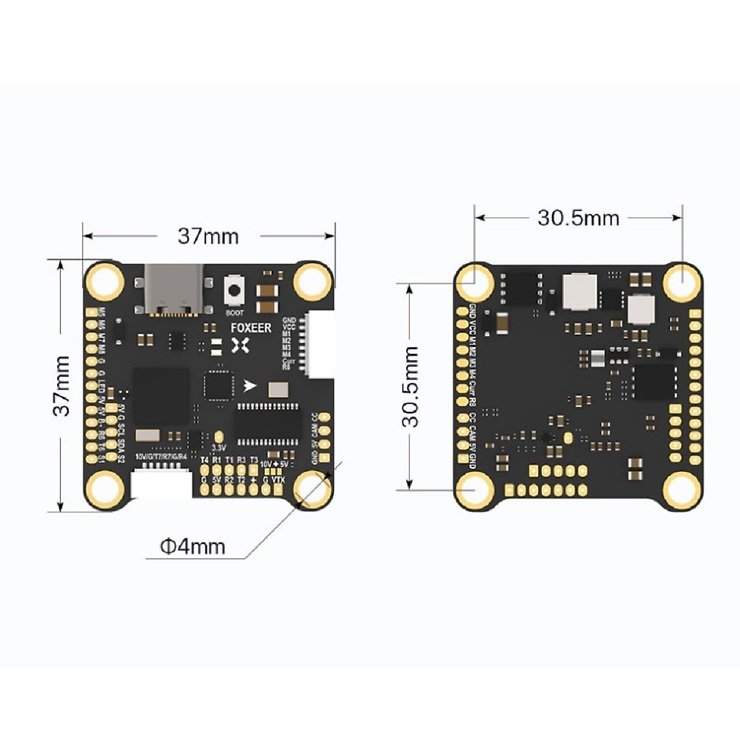 Foxeer H743 MPU6000 FC Flight Controller  - Thumbnail 7