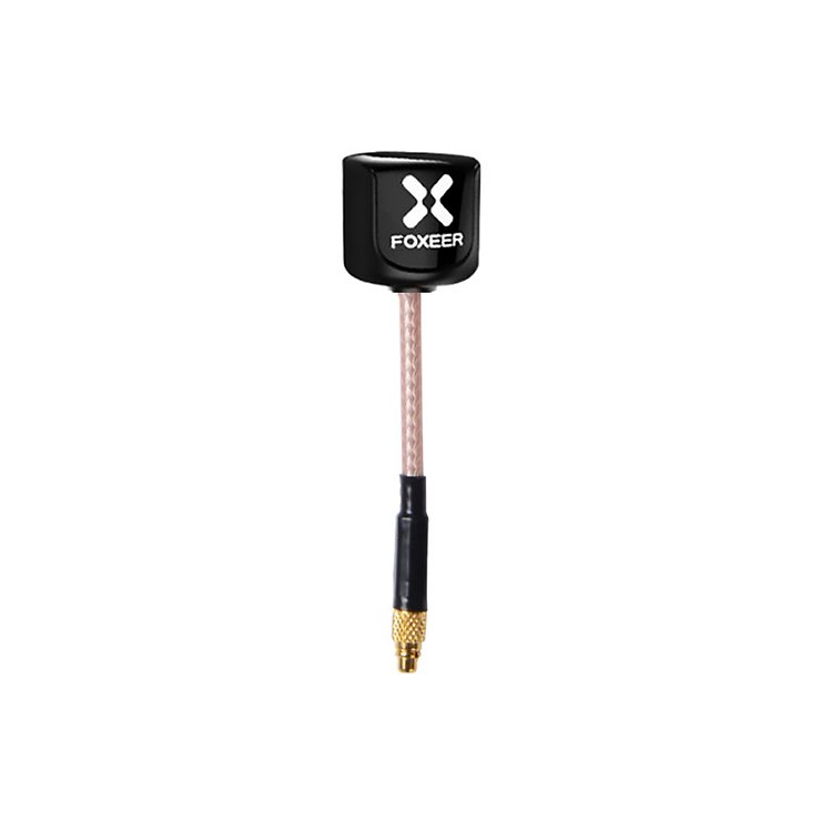 Foxeer FPV Antenna Lollipop V3 RHCP MMCX Straight noir 2 pcs - Pic 1