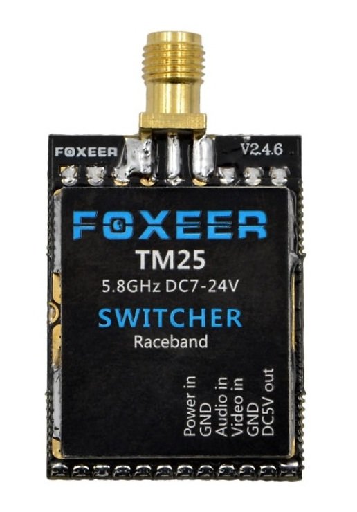Foxeer TM25 Switcher FPV Videosender mit Raceband SMA - Pic 1