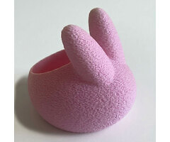 Osterhase LED Teelichthalter Pink