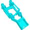 Foxeer Mega 5 GPS + O3 mount 3D print TPU Neon Blue