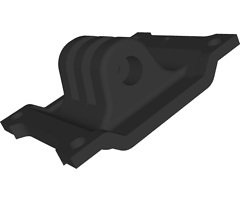 GEPRC Mark5 Supporto GoPro Stampa 3D TPU nero