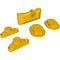 iFlight AOS V5 DJI O4 Air Unit (Lite) Adapter Set 3D Print TPU Yellow Neon
