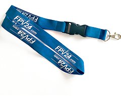 FPV24 Schlüsselband Lanyard blau