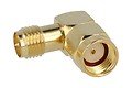 Adapter RP-SMA-Stecker / RP-SMA-Kupplung 90 Grad - Thumbnail 1