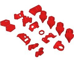 SpeedyBee Master 5 3D Print TPU Set Rouge