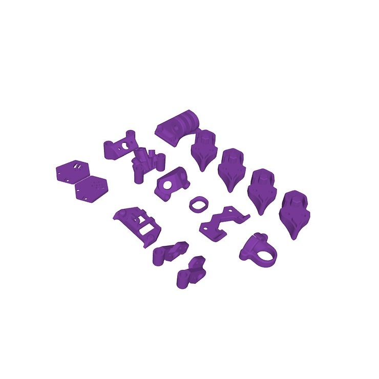 SpeedyBee Master 5 3D Print TPU Set Purple - Thumbnail 1