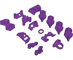 SpeedyBee Master 5 3D Print TPU Set Morado