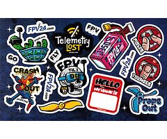 FPV24 Limited Vinyl Aufkleber Sticker