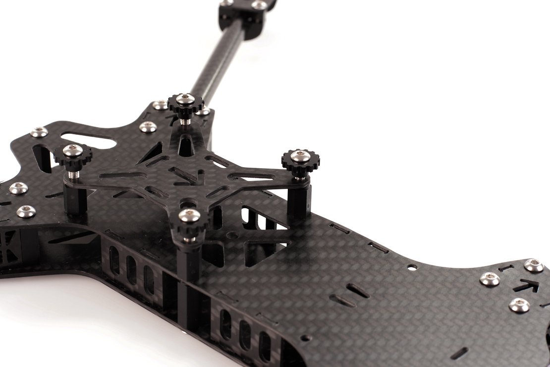 FPV24 Black Hornet FPV Quadrocopter Carbon - Thumbnail 6