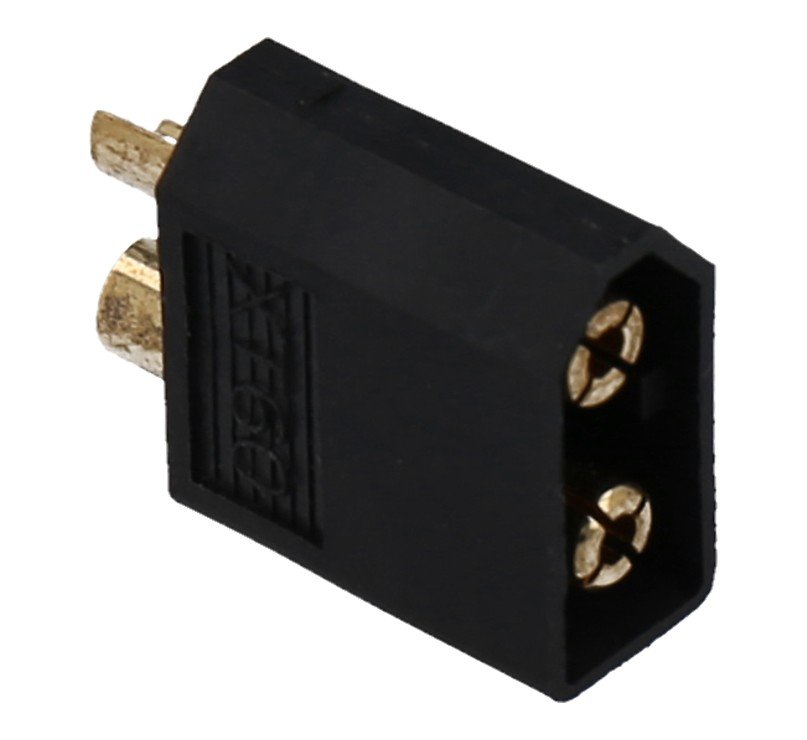 XT60 plug black - Pic 1