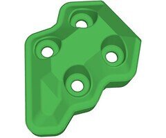 FlyFishRC Volador 5 Arm Guards 3D print TPU green (4 pieces) 