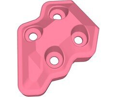 FlyFishRC Volador 5 Arm Guards Stampa 3D TPU rosa chiaro (4 pezzi) 