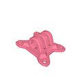 FlyFishRC Volador 5 soporte Gopro impresión 3D TPU rosa claro