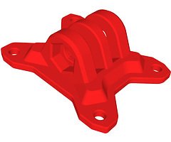 FlyFishRC Volador 5 Gopro mount 3D print TPU red