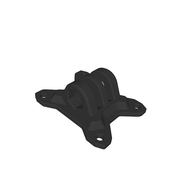 FlyFishRC Volador 5 Gopro Halterung 3D Druck TPU schwarz - Pic 1