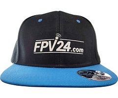 FPV24.com Team Basecap schwarz blau