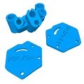 Speedybee Master 5 HD V2 DJI O4 Air Unit Pro Adapter Set 3D Druck TPU Set Blau