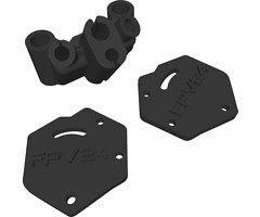 Speedybee Master 5 HD V2 DJI O4 Air Unit Pro Adapter Set 3D Druck TPU Set Schwarz