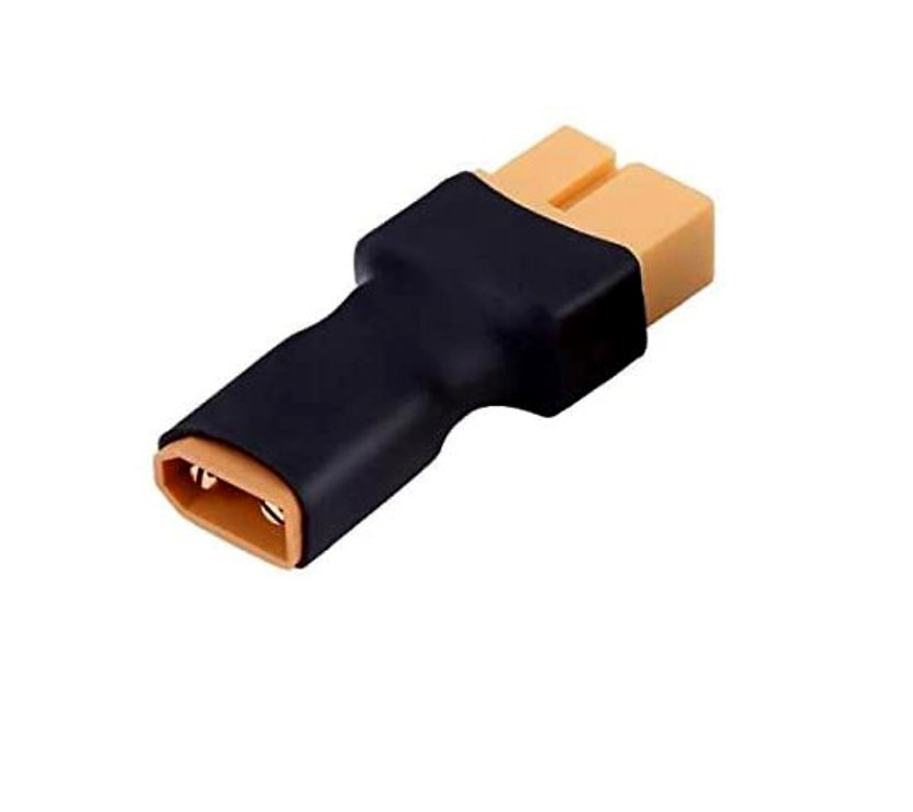 XT30 male to XT60 female battery converter plug - Thumbnail 2