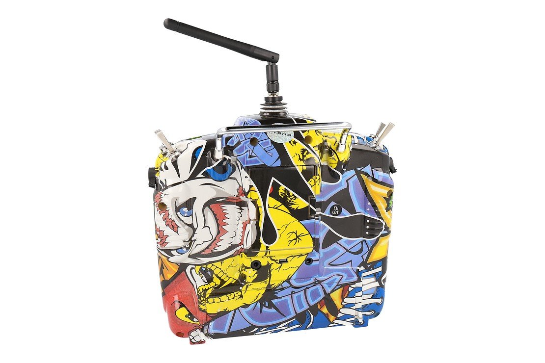 FrSky Taranis X9D Plus SPECIAL EDITION with M9 Hall Sensor Gimbal + Rock Monster Case + Soft Case - Thumbnail 2