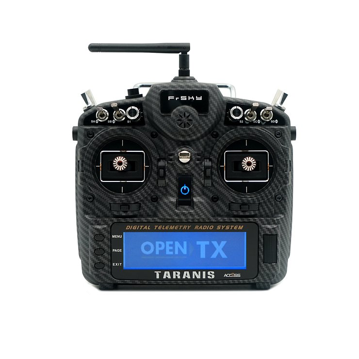 FrSky Taranis X9D Plus SE V2019 Matt Carbon soft case - Thumbnail 1