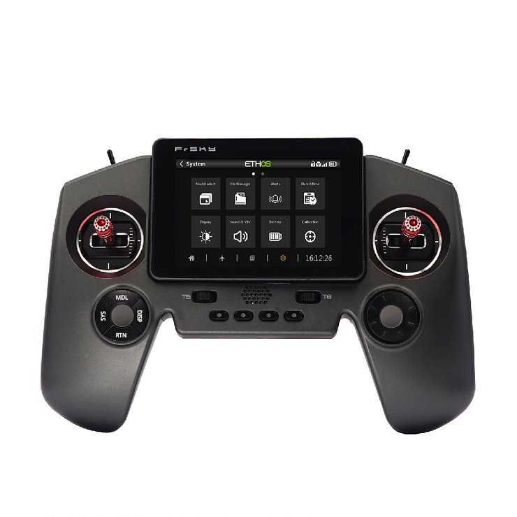 FrSky Twin X Lite FPV Radio Remote Control 2.4Ghz Charcoal Grey - Thumbnail 1