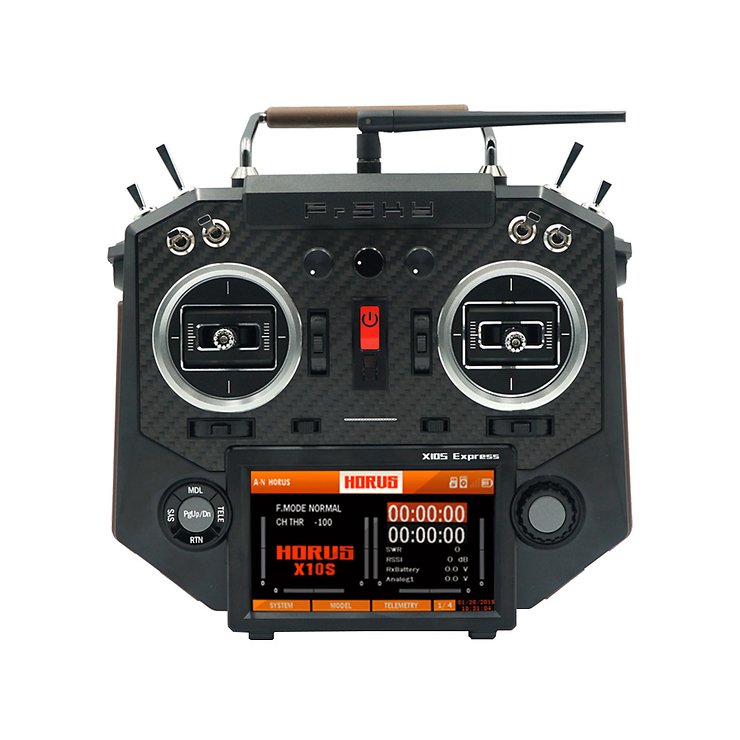 FrSky Horus X10S Express Fernsteuerung Carbon Mode 2 Softcase - Thumbnail 1