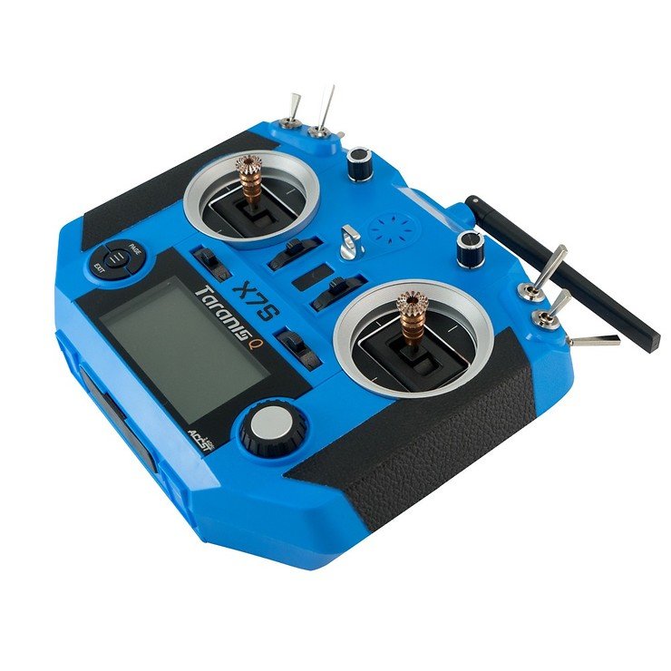 FrSky Taranis Q X7S Fernsteuerung Mode2 Blau und Soft Bag ACCESS - Thumbnail 4