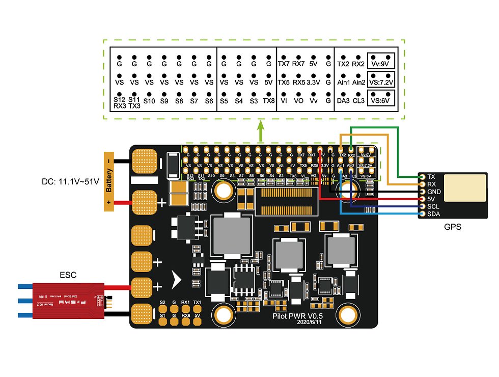 FrSky RXSR Pilot Flight Controller - Thumbnail 4