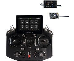 FrSky Tandem X20 EU/LBT Radio Remote Control Black 2,4Ghz with R8 Pro &amp; R9 MX