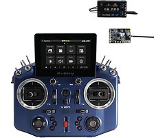 FrSky Tandem X20 EU/LBT Radio Control Blue 2.4Ghz with R8 Pro &amp; R9 MX