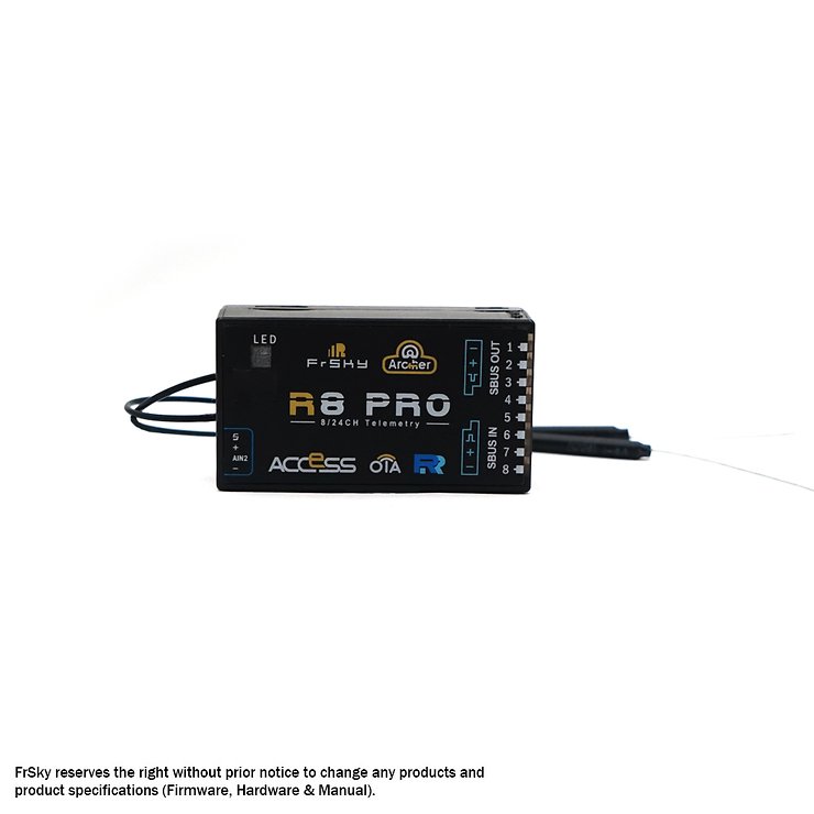 FrSky Archer R8 Pro ACCESS 2.4 GHz Receiver OTA - Thumbnail 1