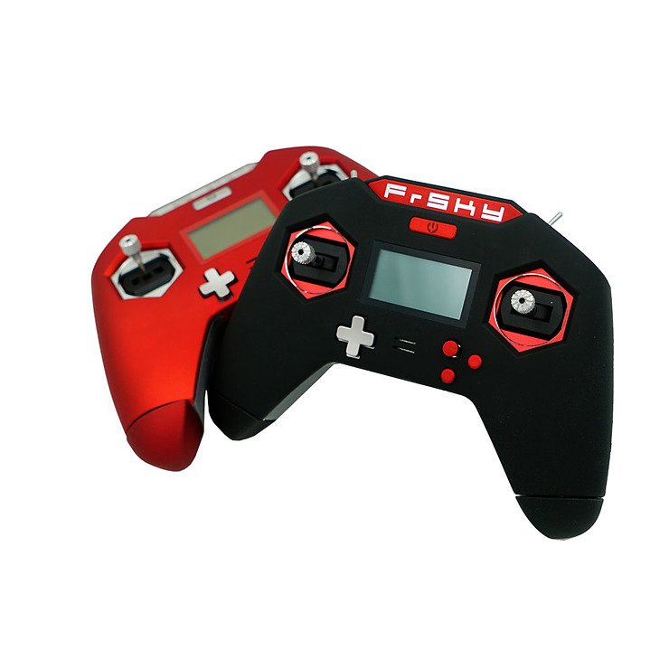 FrSky Taranis X-Lite 2.4GHz Fernsteuerung rot mit 18650 Abdeckung - Thumbnail 3