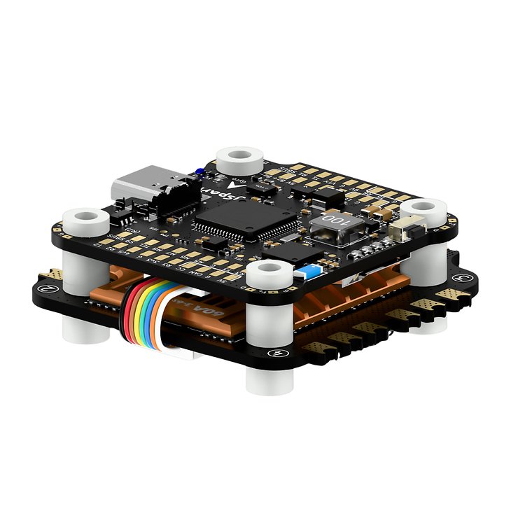 FlySpark F4 V1 BLS 60A Flight Controller 4 in 1 ESC Stack  - Thumbnail 2