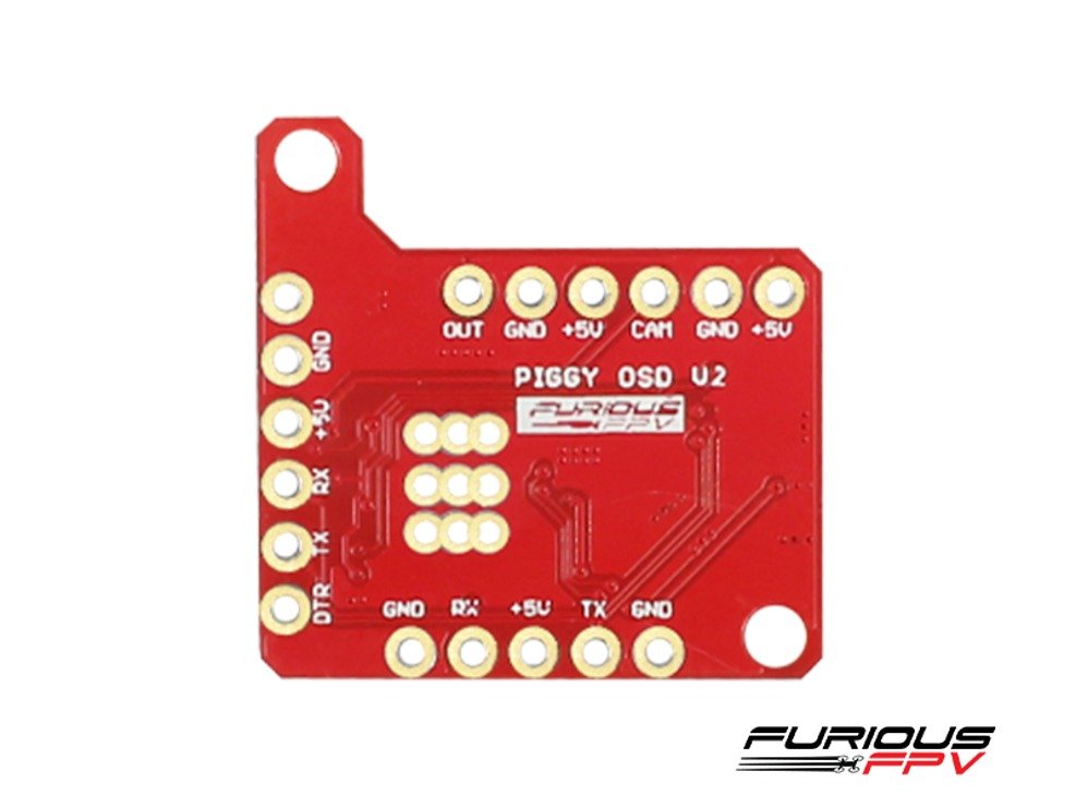 FuriousFPV PIGGY OSD V2 für Betaflight Flight Controller - Thumbnail 2