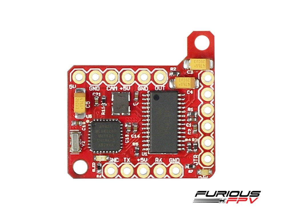FuriousFPV PIGGY OSD V2 per Betaflight Flight Controller - Thumbnail 1