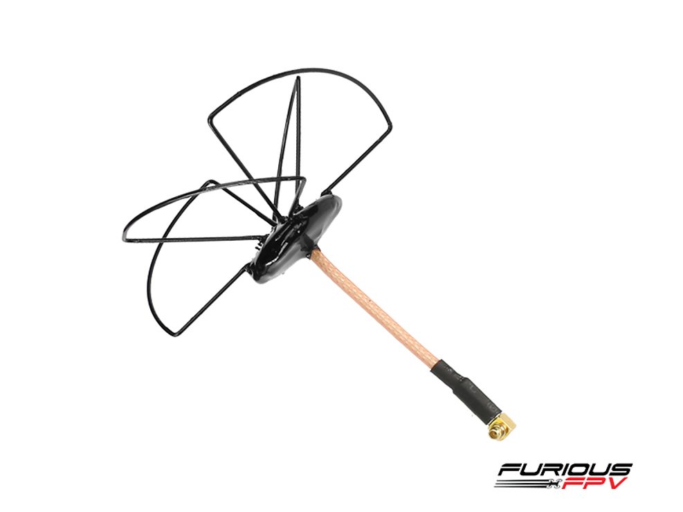 Furious Circular Antenna RHCP 2.4 GHz MMCX 90 degrees - Thumbnail 2