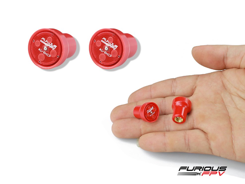Furious FPV Stubby Air SMA 5.8GHz Antenne 2er Set RHCP - Thumbnail 2
