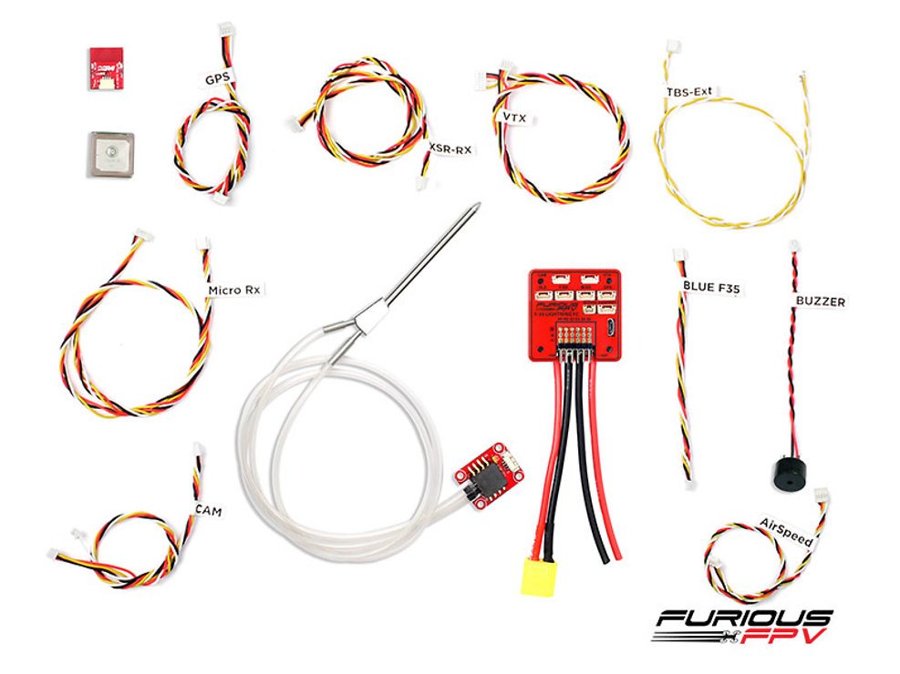 FuriousFPV F-35 Lightning Flight controller Full Options (Horizontal) - Thumbnail 2