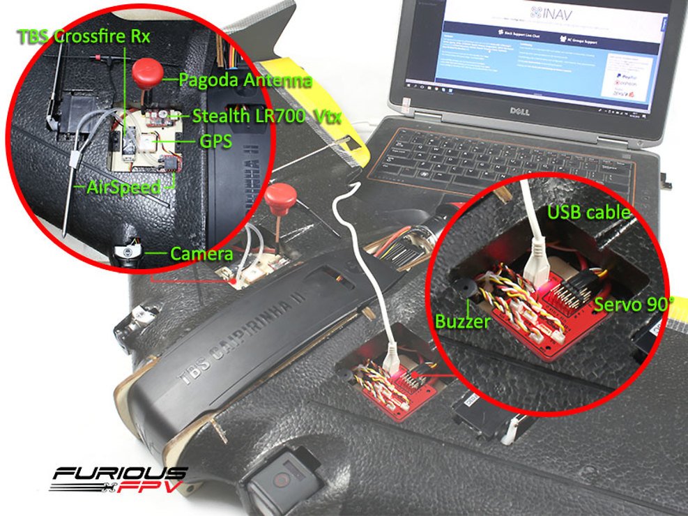 FuriousFPV F-35 Lightning Flight controller Full Options (Horizontal) - Thumbnail 3